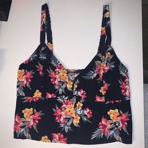 🔥 Crop top floral